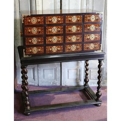 Cabinet Indo Portuguese Goa XVIIth Century