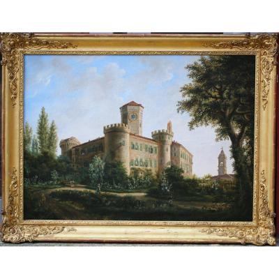 Nineteenth French School, View Of Castle.