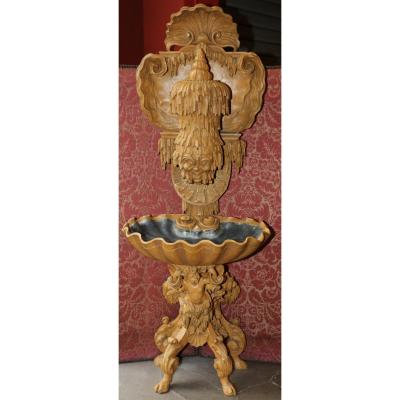 Rococo Style Fountain, XIXth.