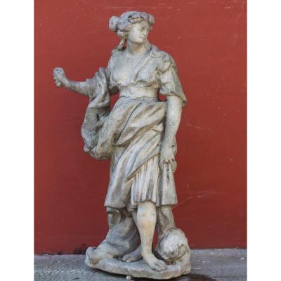 French XVIIth School, Judith And Holopherme.