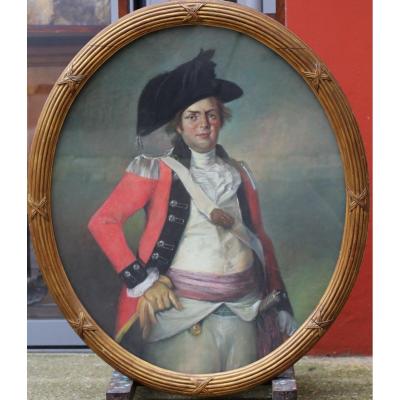 Portrait Of A Man In Military Uniform