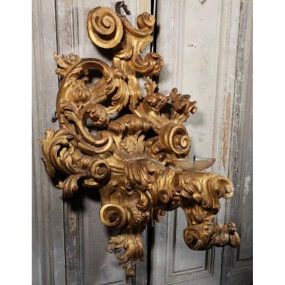 Pair Of Baroque Wall Lights Italy XVIII
