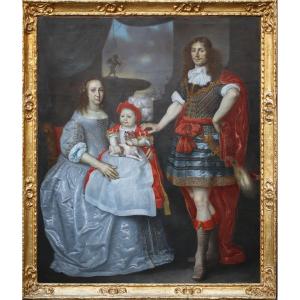 Herkules Sanders 1606-1673, Family Portrait.