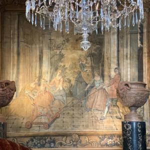 Children's Games, Painted Canvas, Late 18th Century