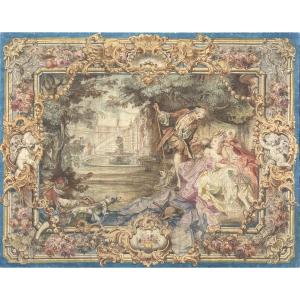 Painting By Mattia Traverso "country Scene"