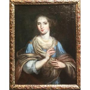 Portrait Of A Woman Of Quality, 18th Century