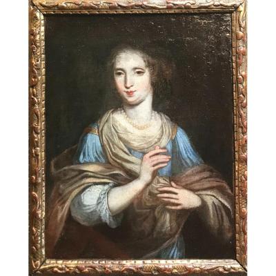 Portrait Of A Quality Woman, 17th Century