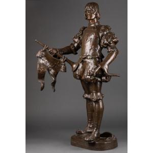 Patinated Bronze Signed Alphonse Amédée Cordonnier