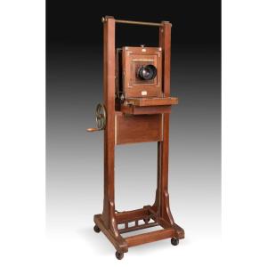 Gilles-faller (paris) Studio Camera With Easel, France, Circa 1925.