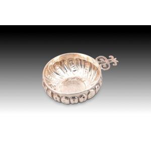 Wine Tasting Glass. Silver. Mg, Spain, 20th Century. 