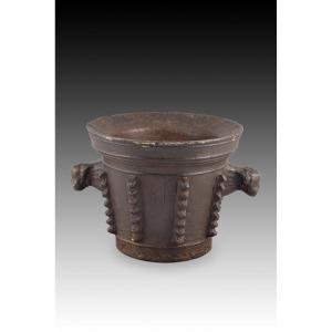 Iron Pharmacy Mortar. 18th-19th Centuries.  