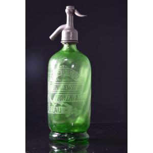 Siphon. Glass And Metal. Circa 1920. Large Warehouse / Branded Beers / Lemonades & Siphons...