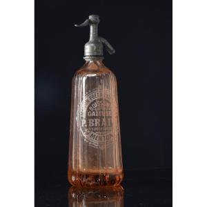 Siphon. Glass And Metal. Circa 1920. Maison Poët Founded In 1860... 