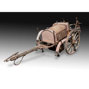 Fire Engine Or Motorized Sprayer. Ec Flader From Jöhstadt, Germany, Circa 1920.