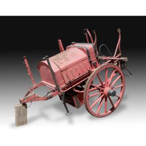 Fire Engine Or Motorized Sprayer. Ec Flader From Jöhstadt, Germany, Circa 1920.