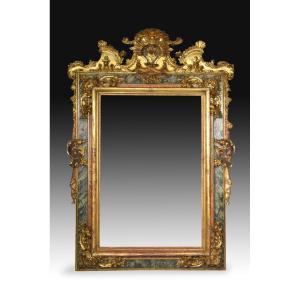 Frame. Carved Wood. 18th Century.