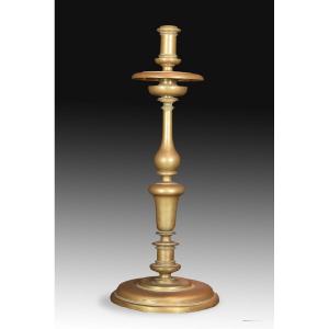 Candlestick. Bronze. 17th-18th Centuries. 