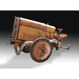 Fire Truck Or Irrigation Pump. Renault, 20th Century.