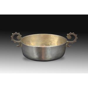 Bernegal, 18th Century. Silver, With Marks. 