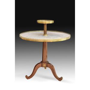 "mute Servant" Side Table. 20th Century, Based On 19th Century Models.