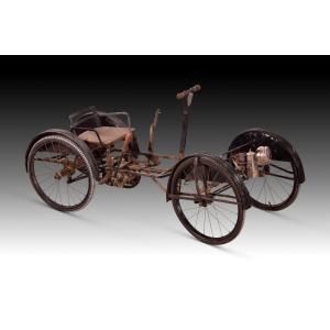 Hand-operated Irish Mail Car. First Half Of The 20th Century.  