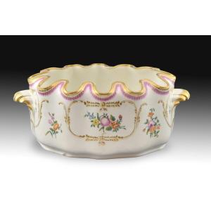 Glass Icebox Or Cooler. Buen Retiro (madrid, Spain), Circa 1784-1803.