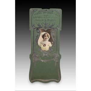 Advertising Poster, J. Leña Rendon Y Cia., Wine And Cognac Exporters, Jerez...