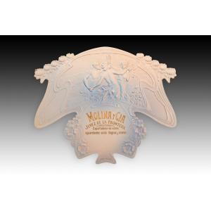 Advertising Poster, Molina Y Cia, Jerez De La Frontera, Wine Exporters, Etc.