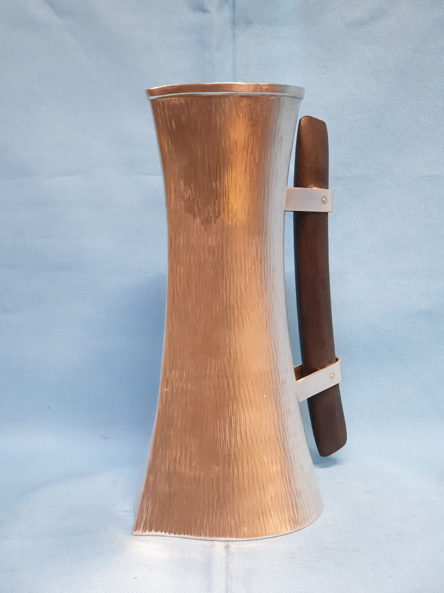 Caraffa in argento 925/1000. Italia, Padova, XX secolo, argentiere Zanetto Studio-photo-2