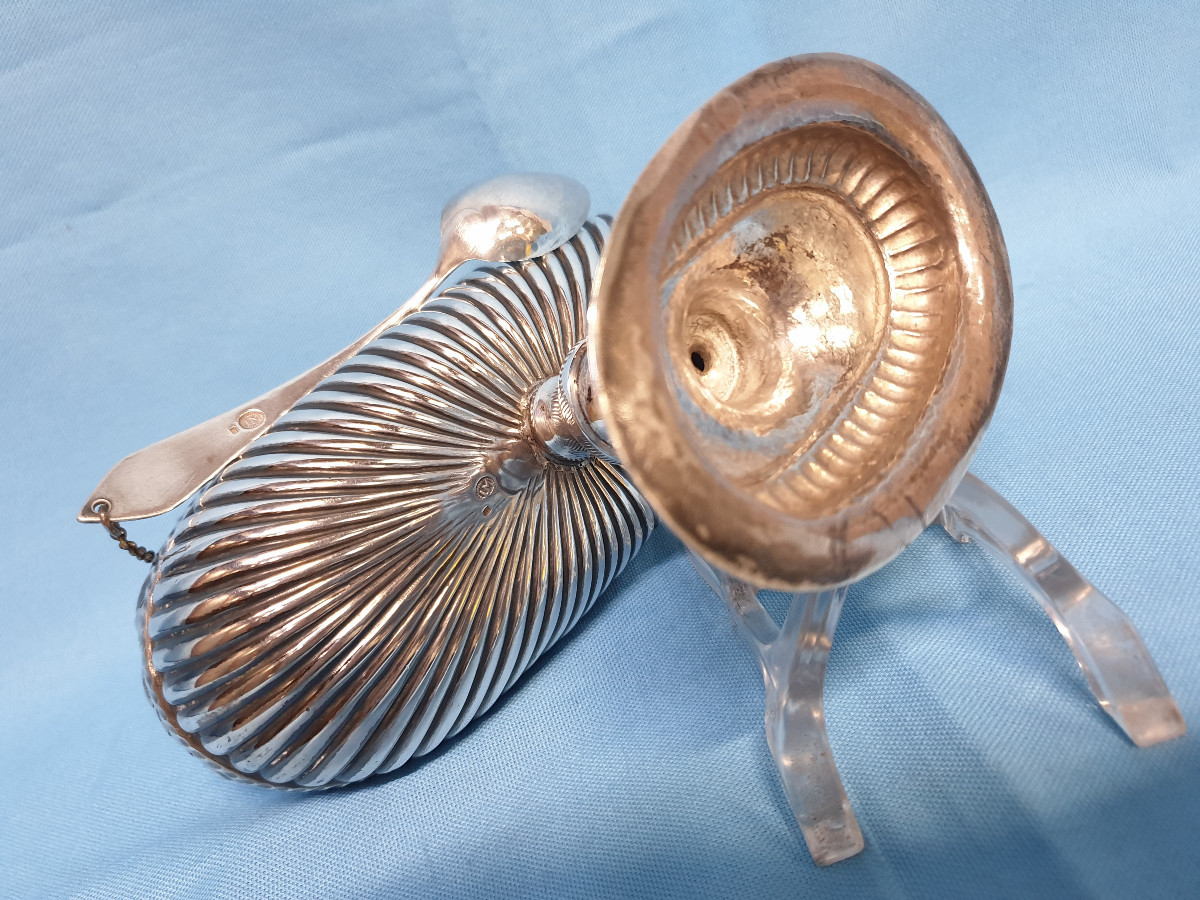 Navicella in argento. Cagliari, argentiere Luigi MIlo, 1793-1803-photo-7
