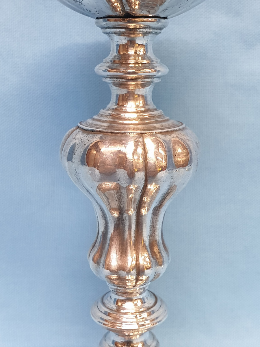 Calice in argento. Italia, ambito emiliano (Parma), fine XVIII- inizi XIX secolo-photo-1