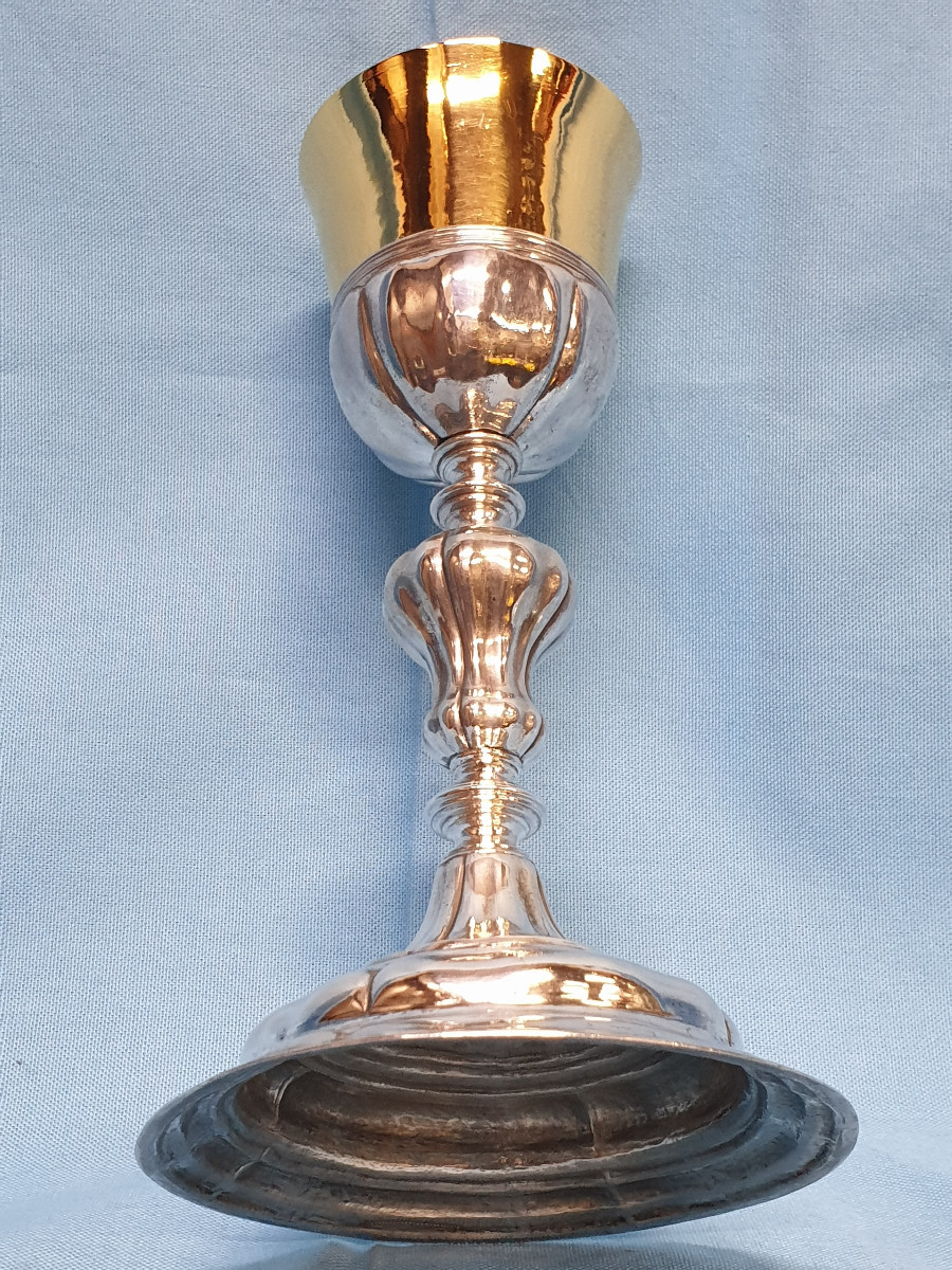 Calice in argento. Italia, ambito emiliano (Parma), fine XVIII- inizi XIX secolo-photo-6