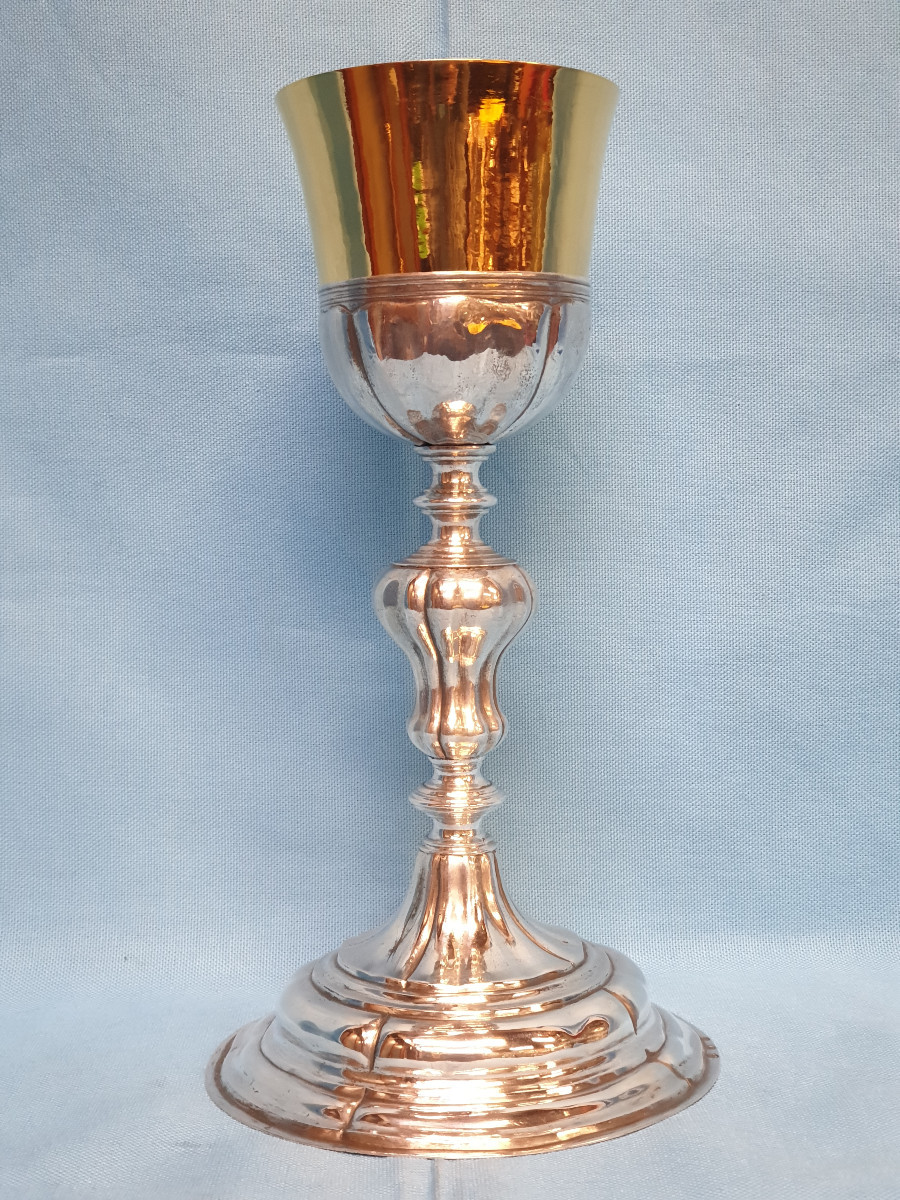 Calice in argento. Italia, ambito emiliano (Parma), fine XVIII- inizi XIX secolo