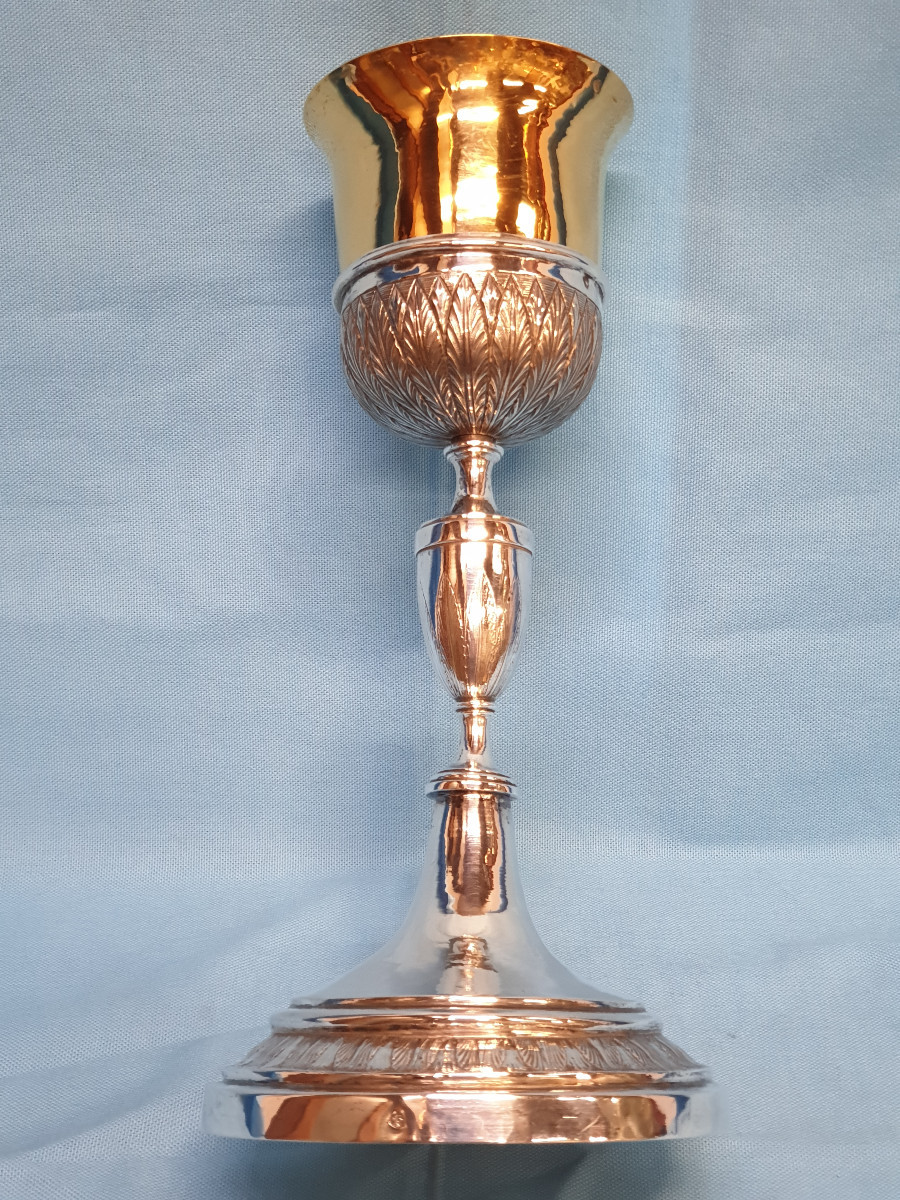 Calice in argento. Roma, prima metà del XIX secolo-photo-2