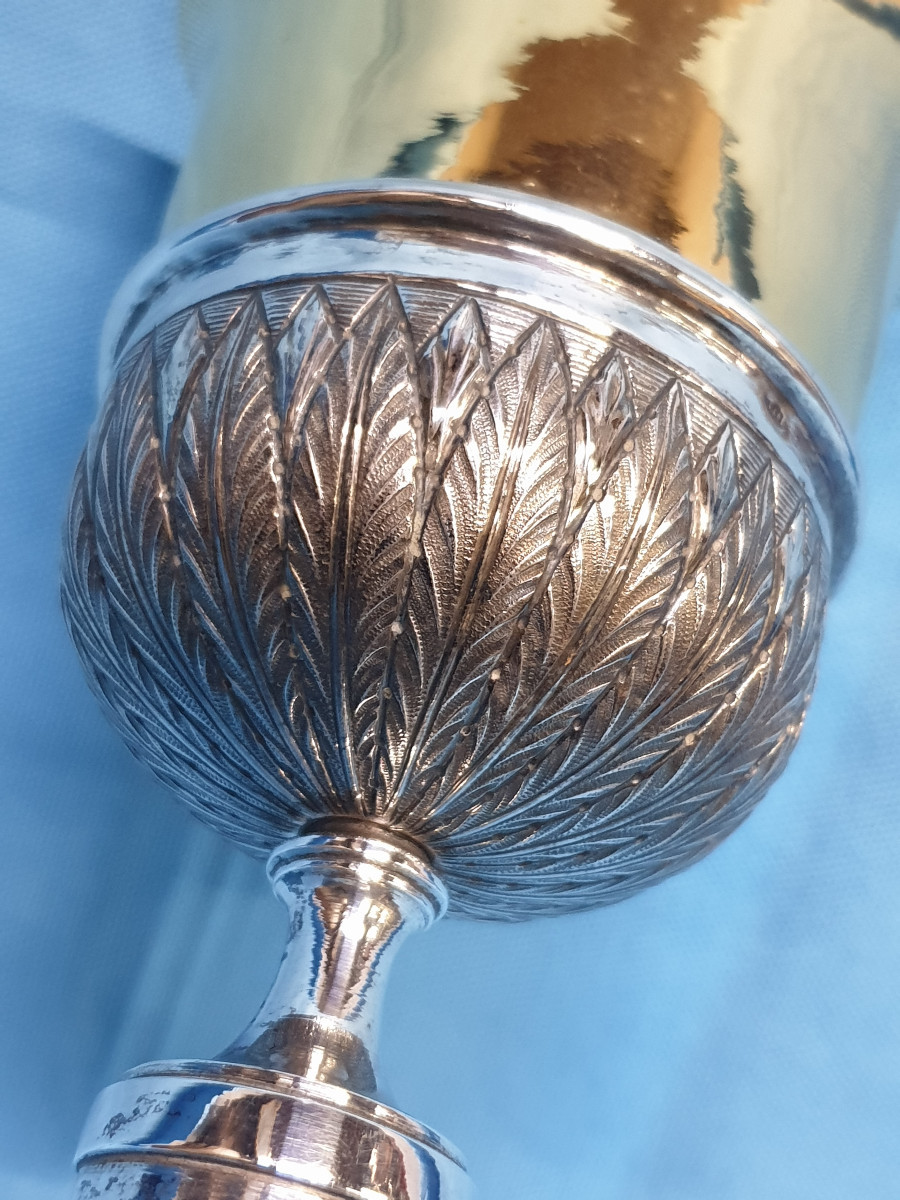 Calice in argento. Roma, prima metà del XIX secolo-photo-1