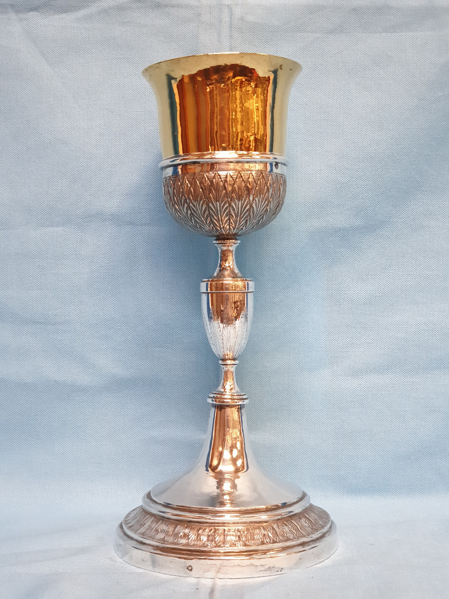 Calice in argento. Roma, prima metà del XIX secolo