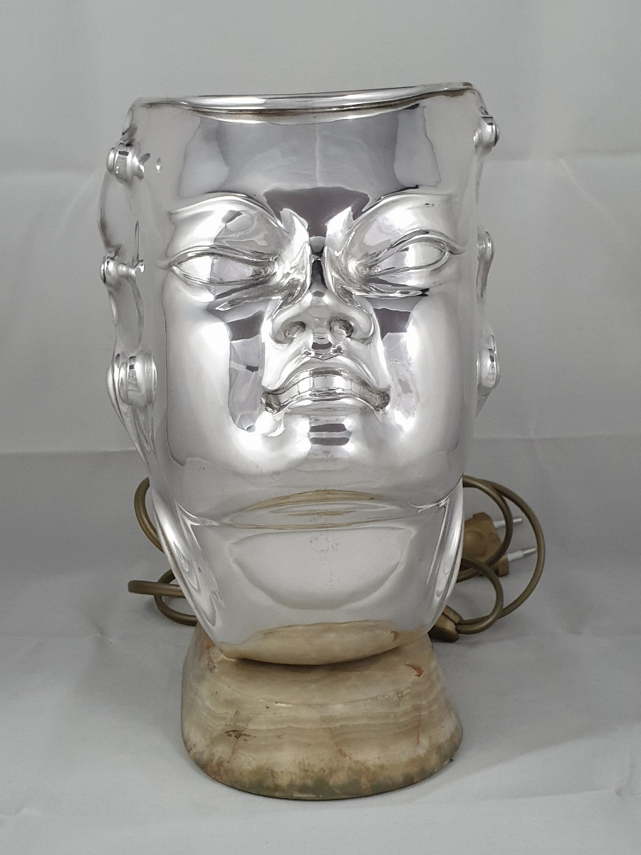 Lampada in argento. Le Argenterie di Milano di Fiorentini Guido, XX secolo-photo-2