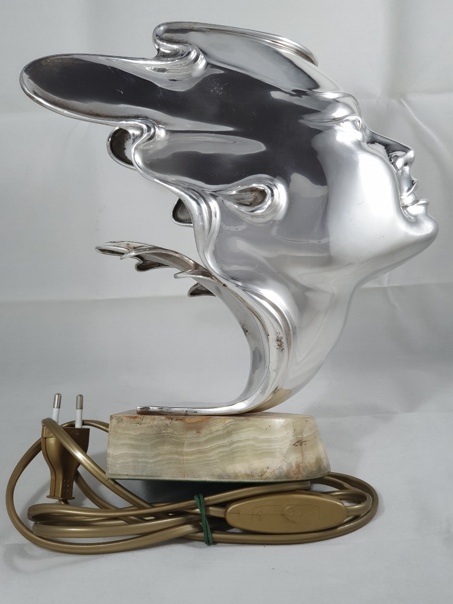 Lampada in argento. Le Argenterie di Milano di Fiorentini Guido, XX secolo-photo-2