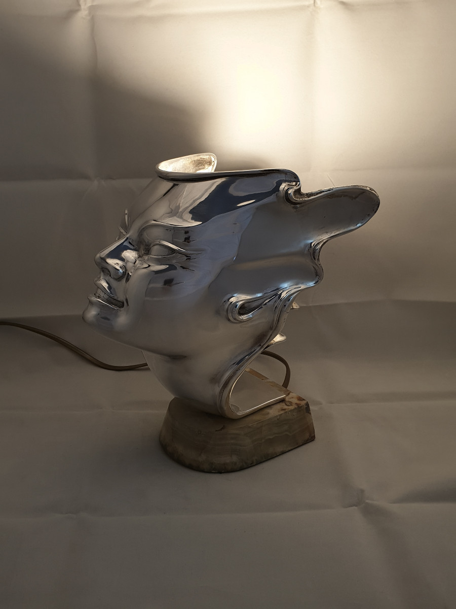 Lampada in argento. Le Argenterie di Milano di Fiorentini Guido, XX secolo-photo-7