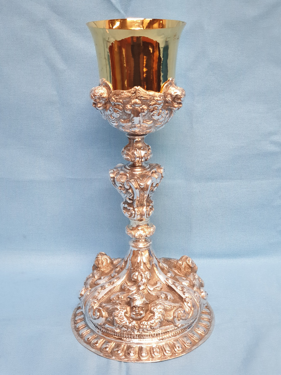 Calice in argento. Messina, 1724-photo-2