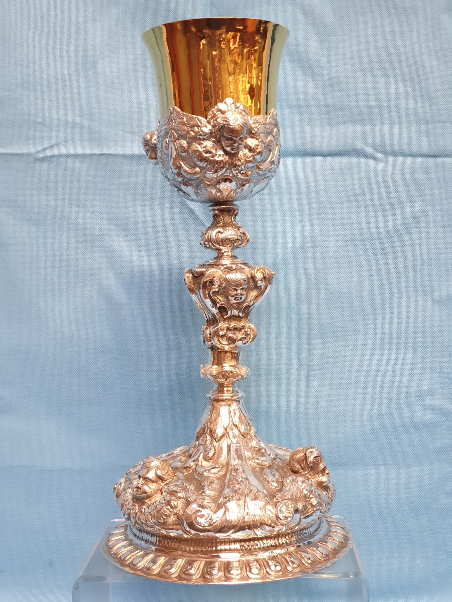 Calice in argento. Messina, 1724-photo-3