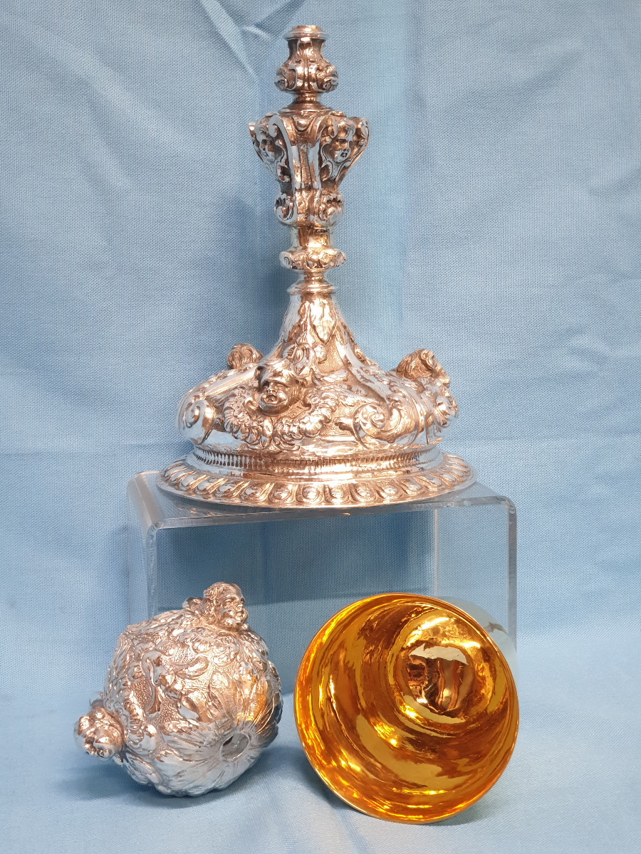 Calice in argento. Messina, 1724-photo-7