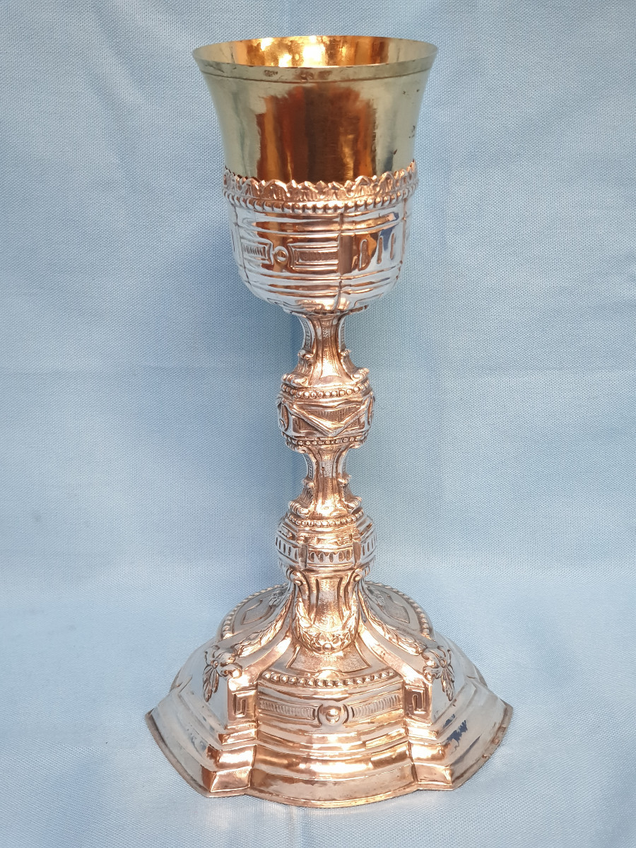 Calice in argento. Palermo 1789