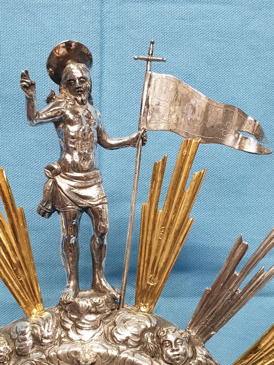 Ostensorio in argento. Venezia, seconda metà del XVIII secolo-photo-4