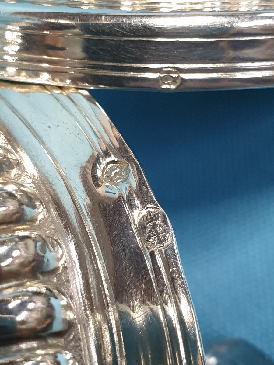 Pisside in argento. Regno di Sardegna, Ufficio di assaggio di Genova, XIX secolo-photo-7