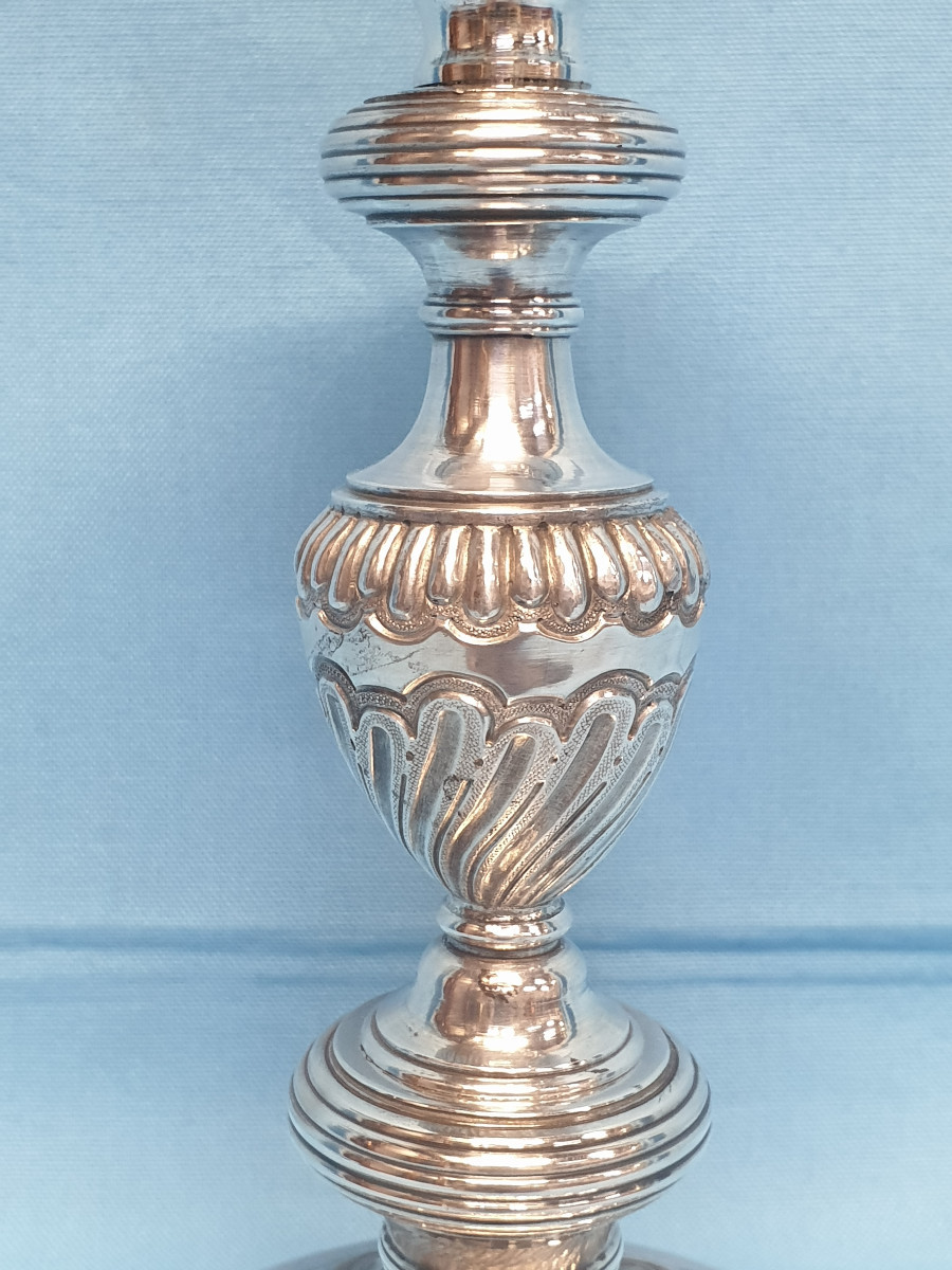 Calice in argento. Francia, Parigi 1762, argentiere Jean Jacques Tonnellier.-photo-4