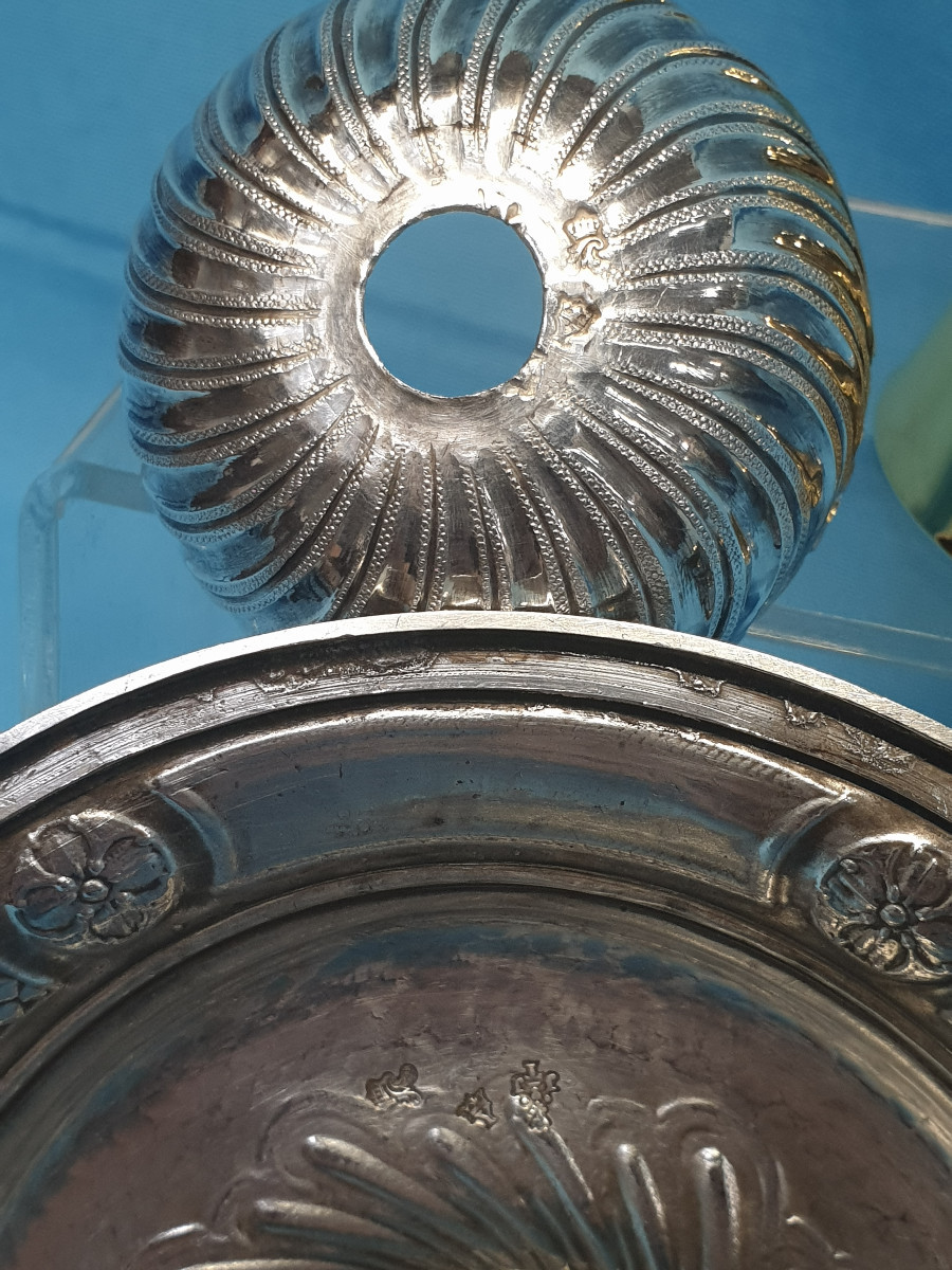 Calice in argento. Francia, Parigi 1762, argentiere Jean Jacques Tonnellier.-photo-5