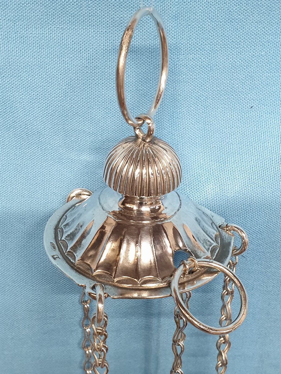 Turibolo in argento. Napoli, 1824-32, argentiere Giovanni Casolla-photo-2