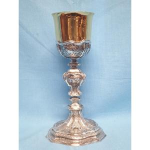 A Silver Chalice, Papal States, Rome, First Half Of The 18th Century
