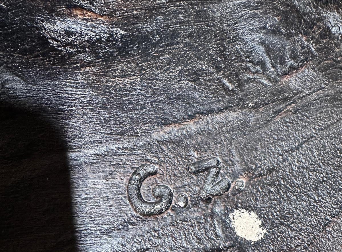 Scultura mezzo busto di donna etiope in terracotta di Gino Zattoni - anni '50-photo-1